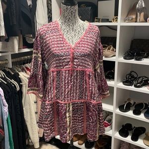 NWT Anthropologie colorful coverup size sm